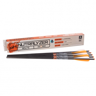 22" Nutralyzer Crossbow Bolts - 5 Pack box
